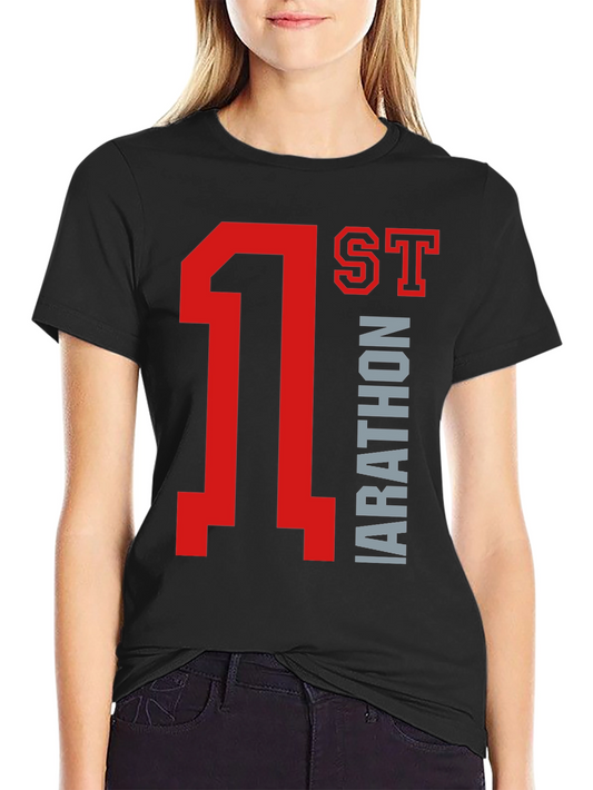 1st Marathon T-Shirt - Celebrate Your Achievement!