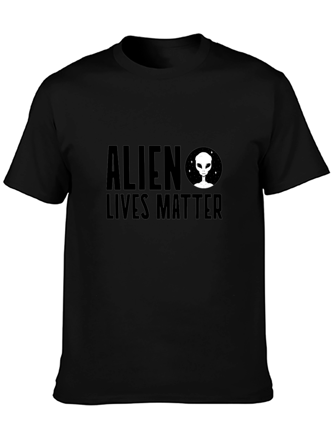 Alien Lives Matter Black T-Shirt