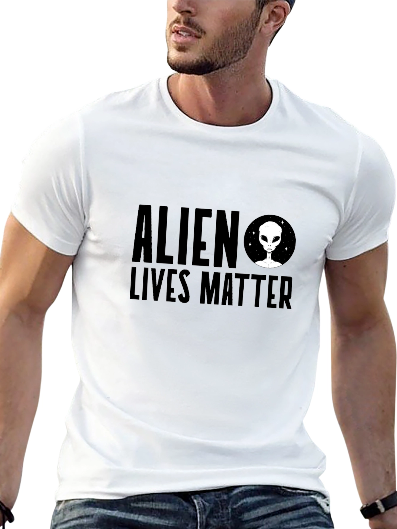 Alien Lives Matter Black T-Shirt
